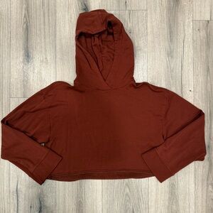 Nike yoga cropped hoodie